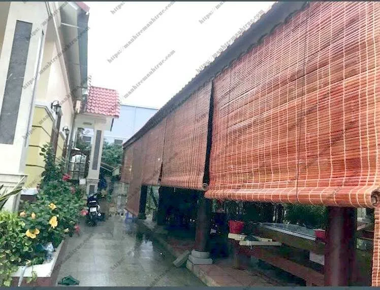 Mành Tre - Lựa Chọn Tuyệt Vời để Che Nắng Cho Quán Nhậu